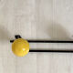 Vintage wall coat rack 60's