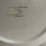 Set of 6 ceramic fish plates – Sarreguemines
