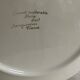 Set of 6 fish plates in ceramic – Sarreguemines