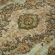 Tapis turc surteint surteint des années 1970 170 x 271 cm tapis marron