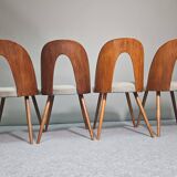 Chaises conçues par Antonín Šuman pour Tatra Nabytok, Tchécoslovaquie des années 1960.