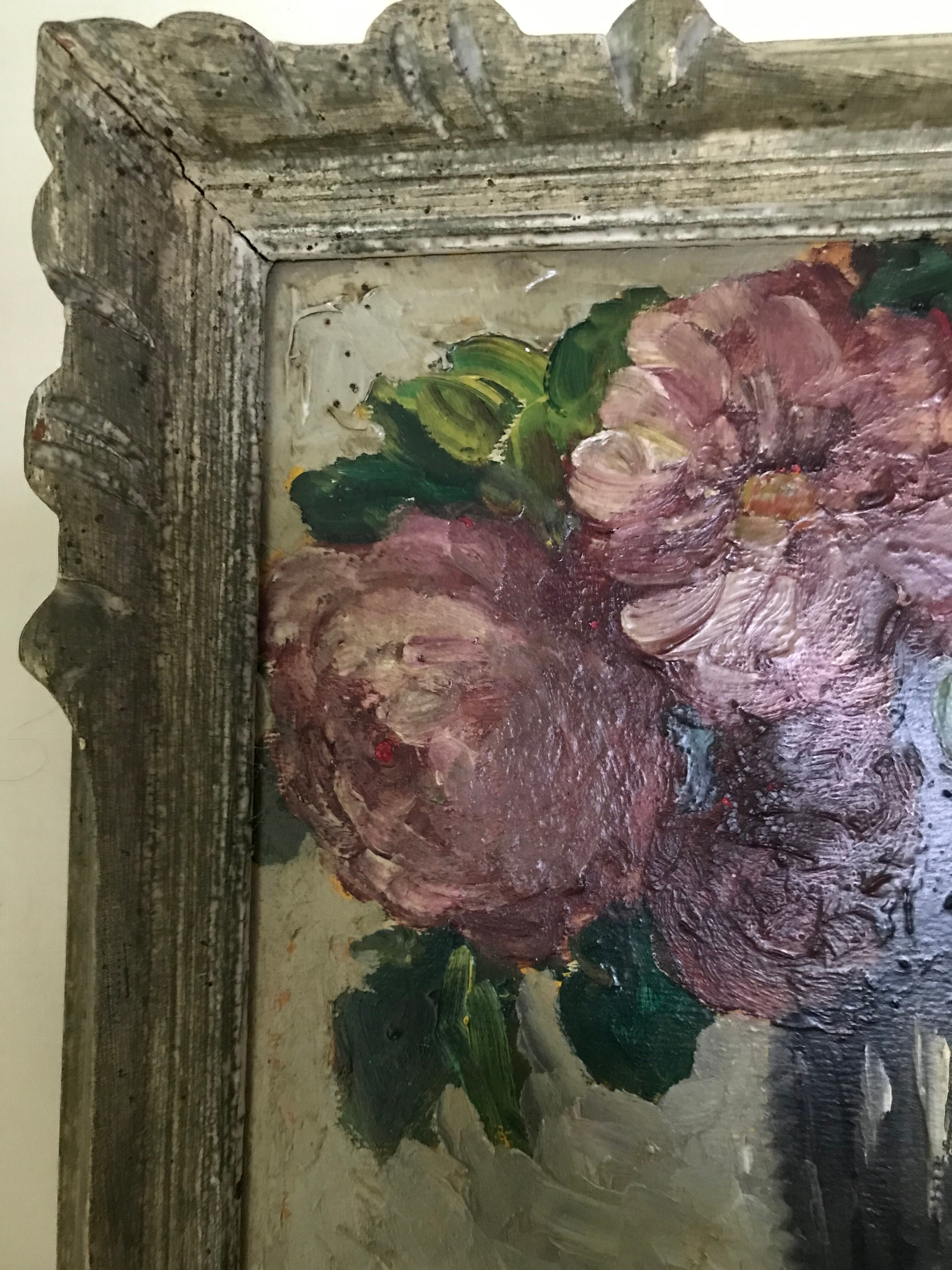 Bouquet of flowers signed grozi