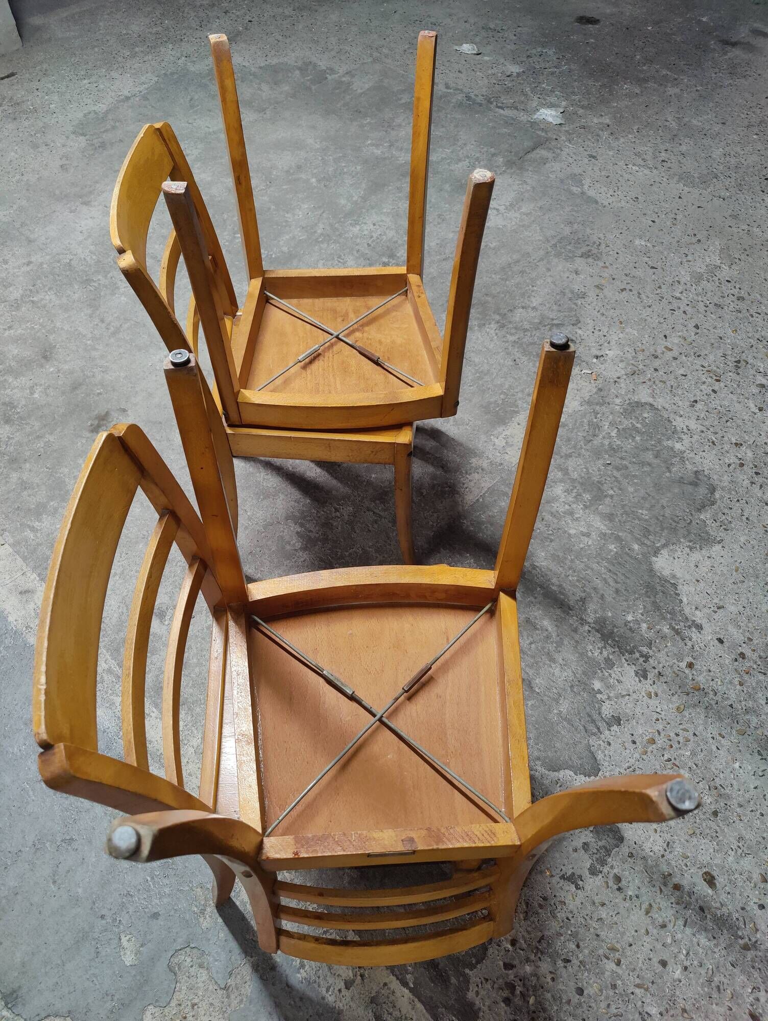 Chaises Luterma bois reconstruction