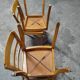 Chaises Luterma bois reconstruction