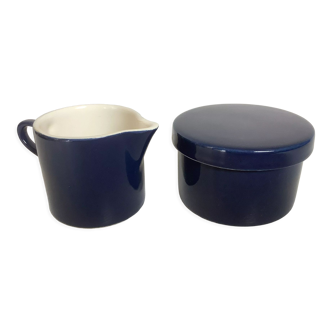Melitta Stockholm sugar and cream bowl designed by Lilo Kantner