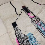 Handmade Moroccan Berber rug 253 X 155 CM