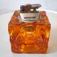 Amber glass lighter design 70s