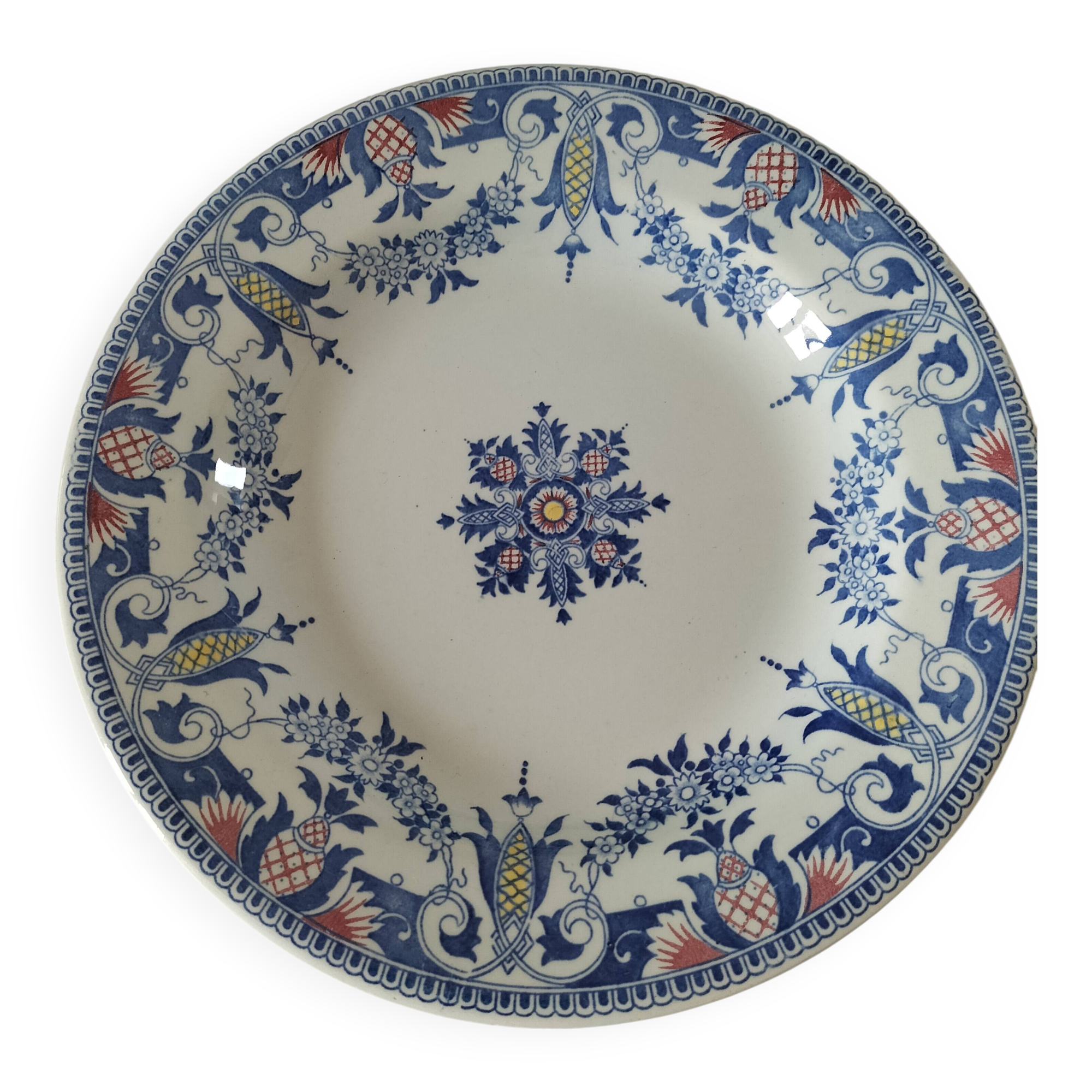 Gien Decor Rouen plate