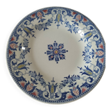 assiette Gien Décor Rouen
