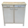 Buffet vintage en bois beige 1950 style parisien mado