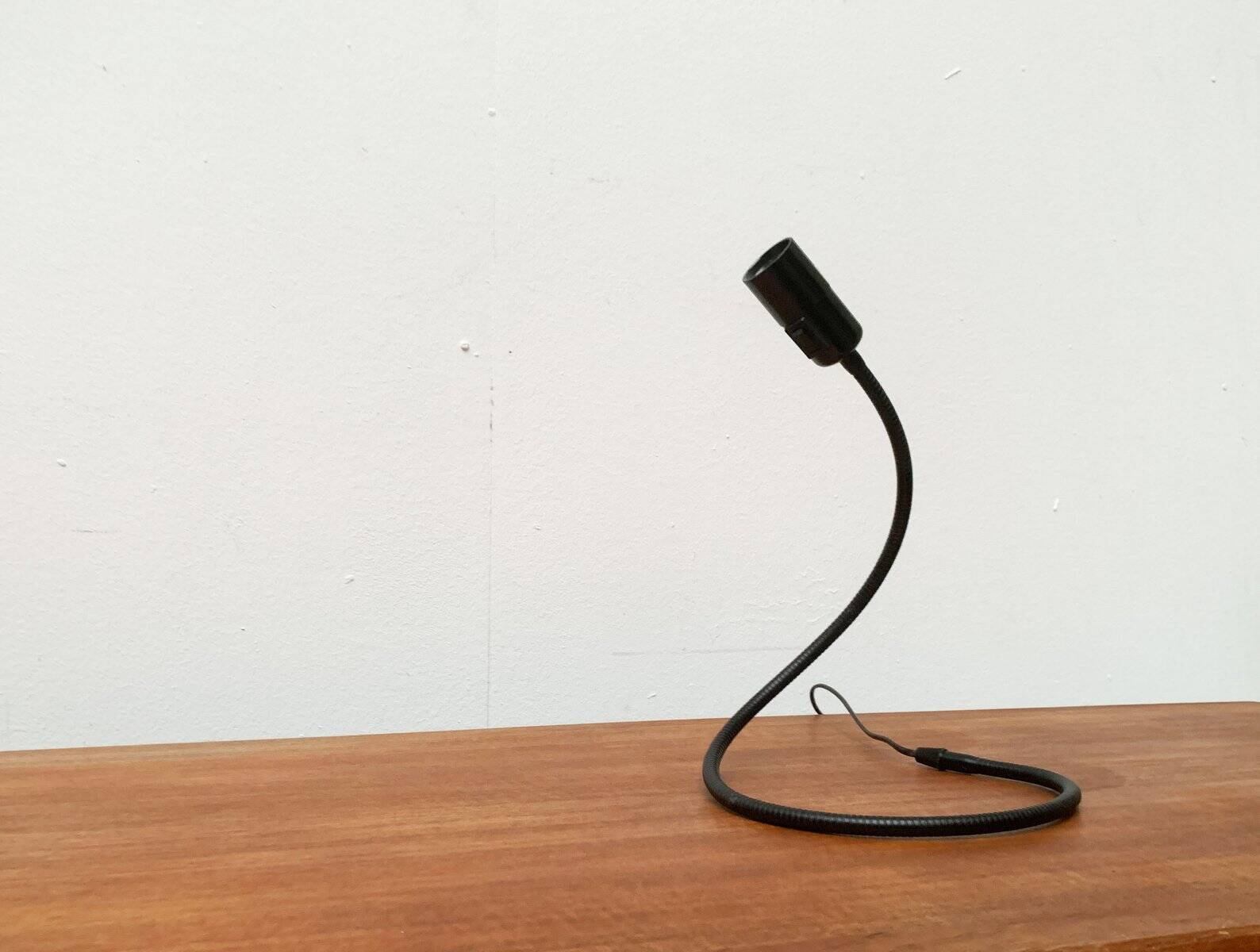 Lightworm minimalist table lamp by Walter Schnepel for Tecnolumen.