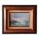 Vintage oil painting, "Les Matinés", signed Alain Schlawick