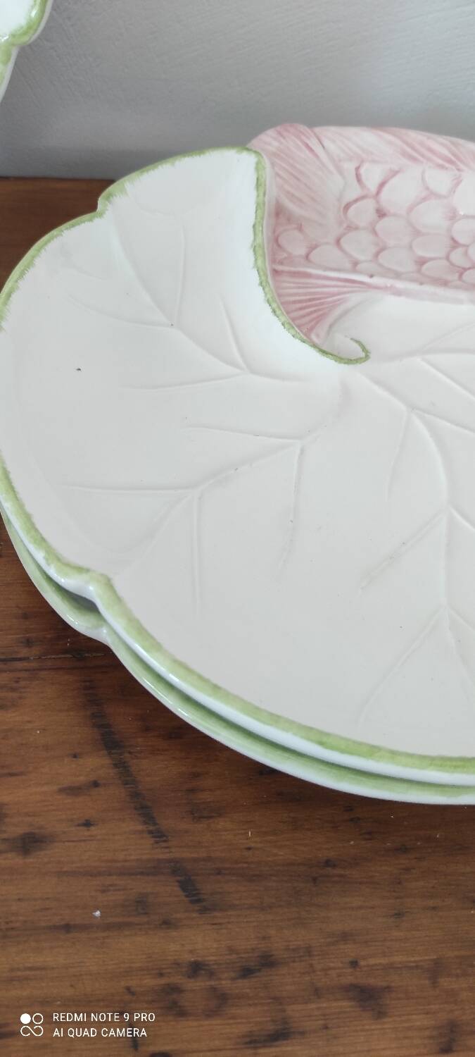 Ensemble Assiettes à Poisson Chaumette Paris