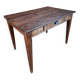 French antique table with drawer – Around 1920 – Pine top and legs.
