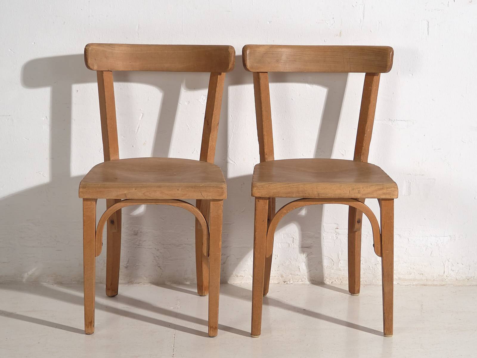 Vintage Viennese Style Chairs (c.1940). Set of 4 pieces