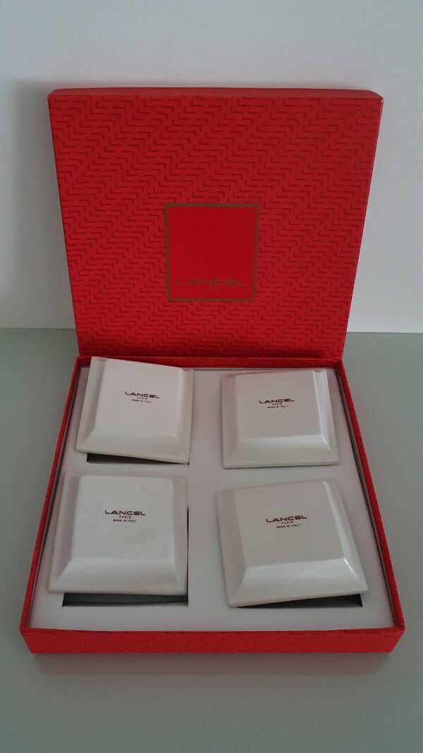 Coffret de 4 vide poches Lancel