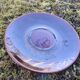 Vintage ceramic plate from Art Grès de l'Arnon France