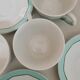 Set of 3 coffee cups M L Porcelain
