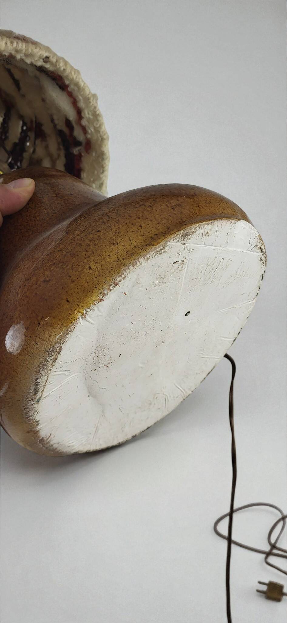 Ceramic lamp from the 1970s