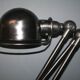 Jieldé floor lamp 3 arms 40cm graphite industrial Jean Louis Domecq vintage