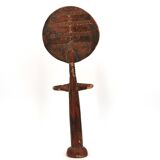 Ashanti Akuaba African Art Statue from Ghana, wooden, 1980s.