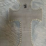 Large Balinese cross made of shells