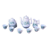 Delicate fine porcelain tea service for 6 persons C.Tielsch & Co.1875 - 191