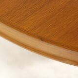 Scandinavian oak coffee table Sweden 1960