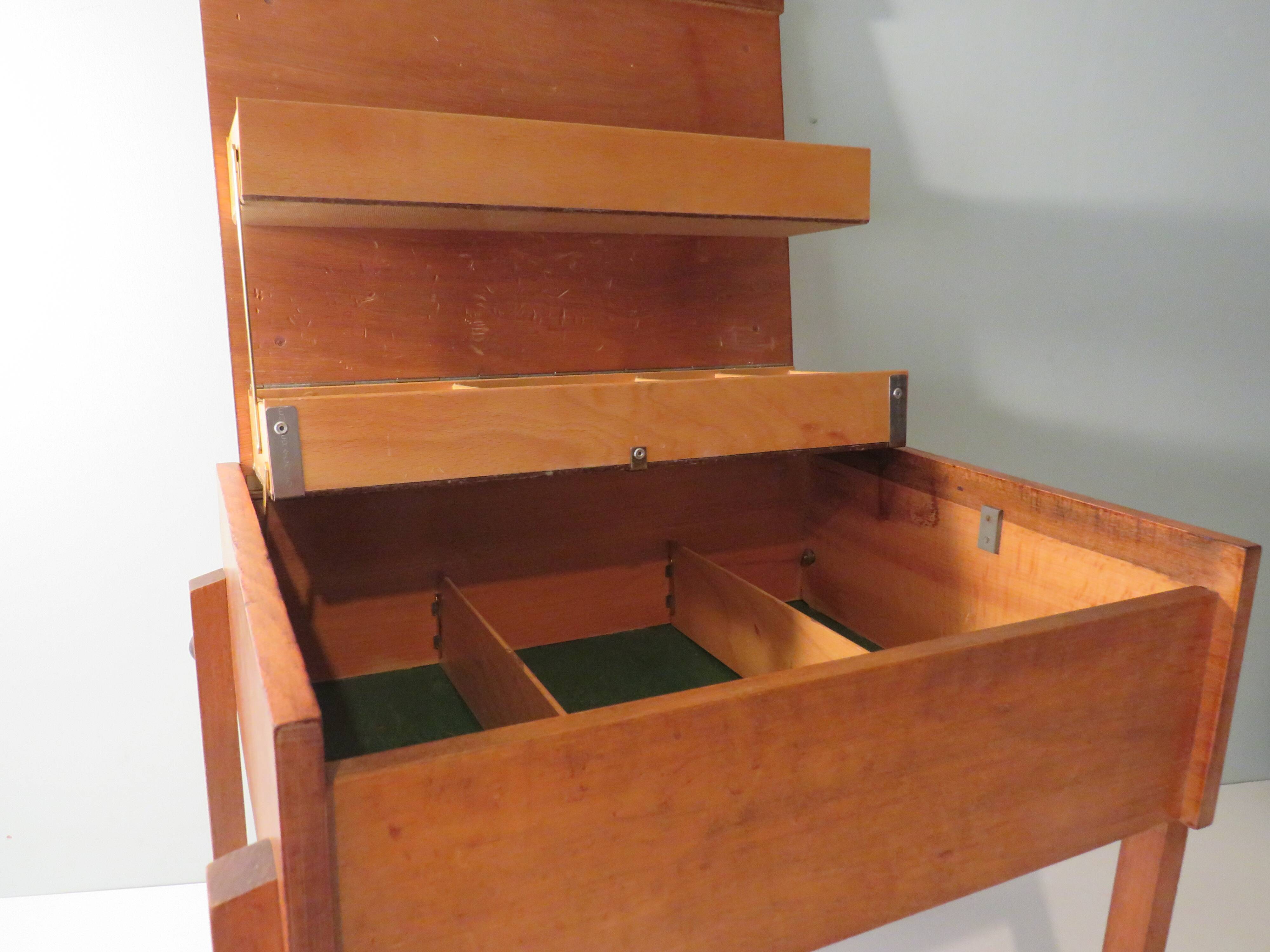 Mid-century sewing furniture, Belgium 1950s