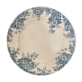 Round dish in Terre de Fer Saint-Amand and Hamage model Marie-Louise