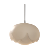 "Artichoke" opaline pendant light by Koch & Lovy for Peill & Putzler