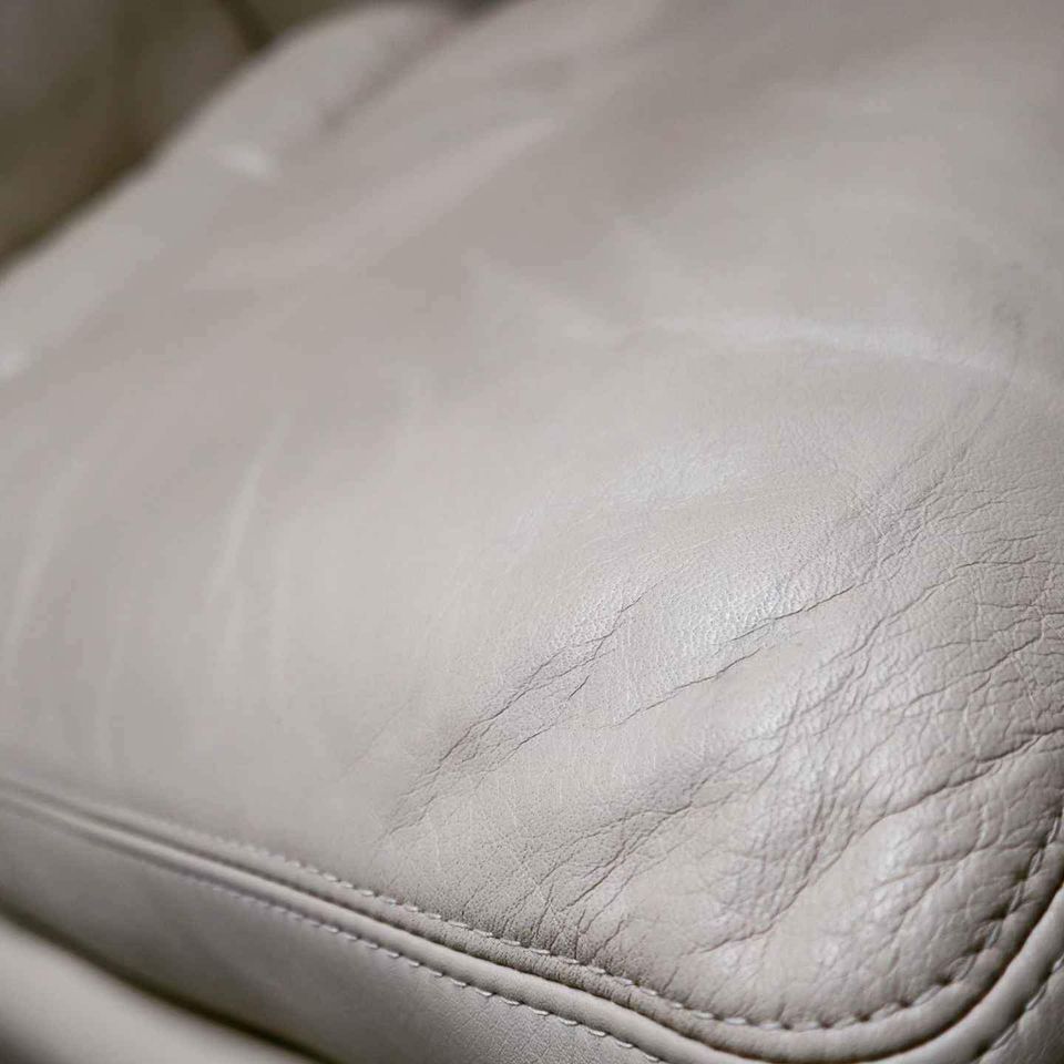 Leather "Swing" lounge chair with ottoman for COR Germany, 1960's