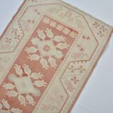 Vintage Oushak Runner Rug sku 3537