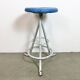 Grey Industrial Workshop Stool, 1960s