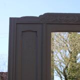 Art Deco wardrobe with three doors – Kaki Barda (Liberon)