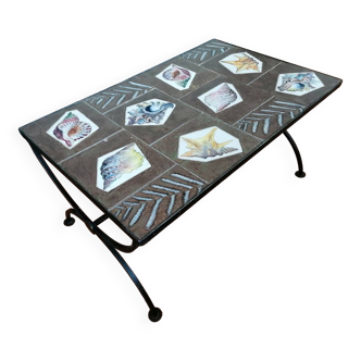 Vallauris coffee table 1960. Mme Roux decor