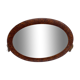Miroir oval époque art déco 60x36cm