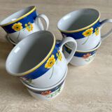 Kenzo porcelain tea cups