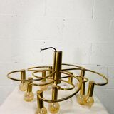 Vintage golden chandelier