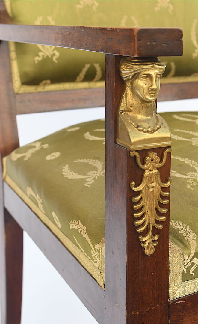 Empire style armchair