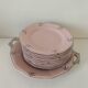 pink porcelain service Hass & Czjzek