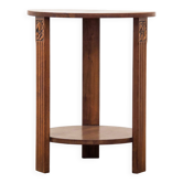 Side table / accent table in carved wood – Art Deco 1930