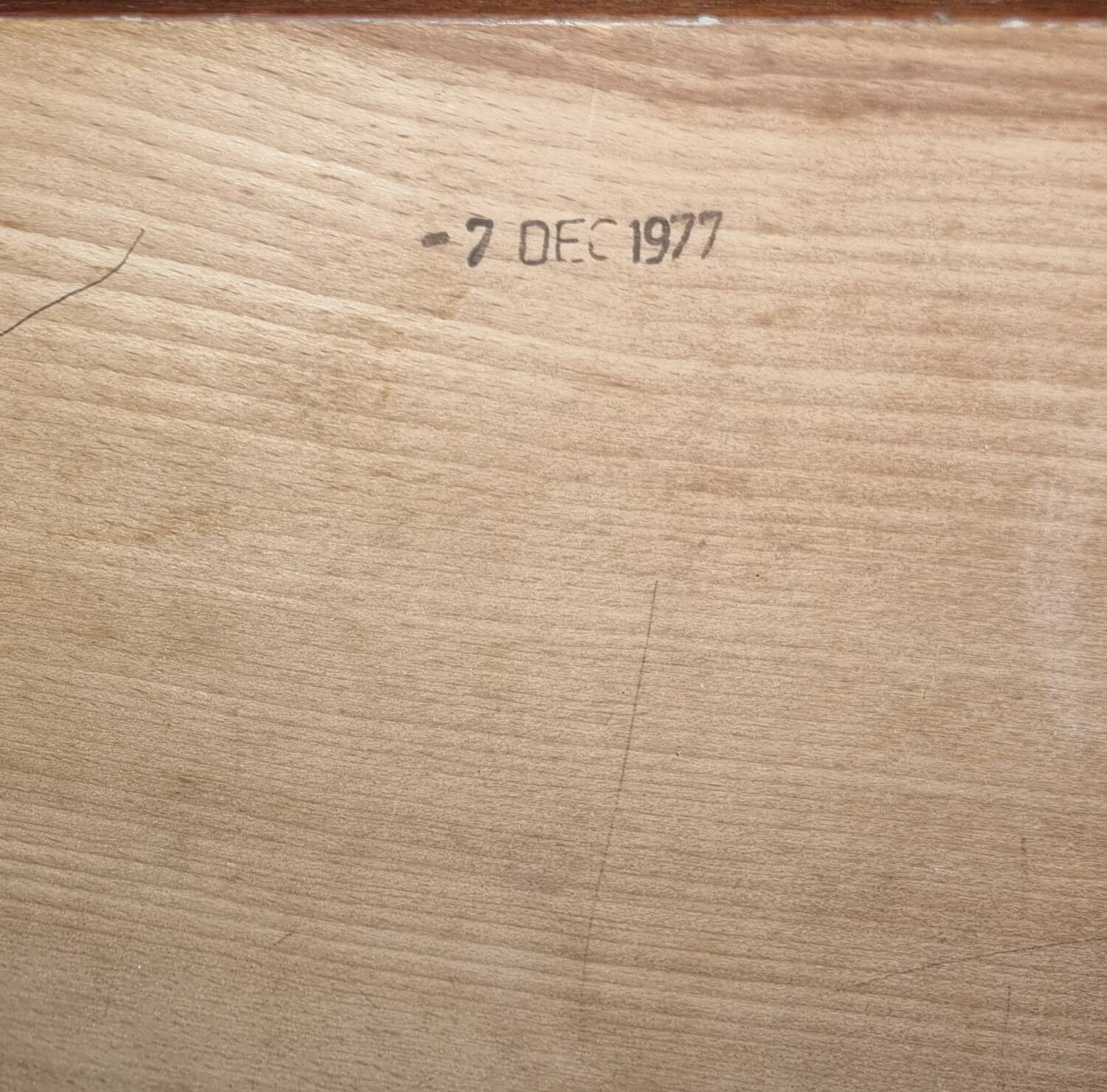 Vintage Scandinavian desk 1977