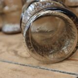 Set of 6 orangeade glasses Fidenza Italy vintage 70's, fruit patterns