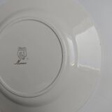 Plat Saint Amand Monaco blanc et jaune