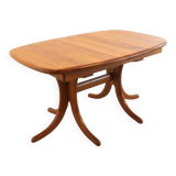 Deens design 2x verlengbare ovalen eettafel 'Skarrild'