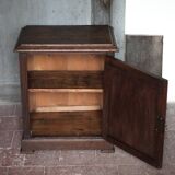 Wooden cabinet with 1 door, jam cabinet, storage unit.