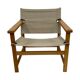 Vintage safari chair 1970's design easy chair