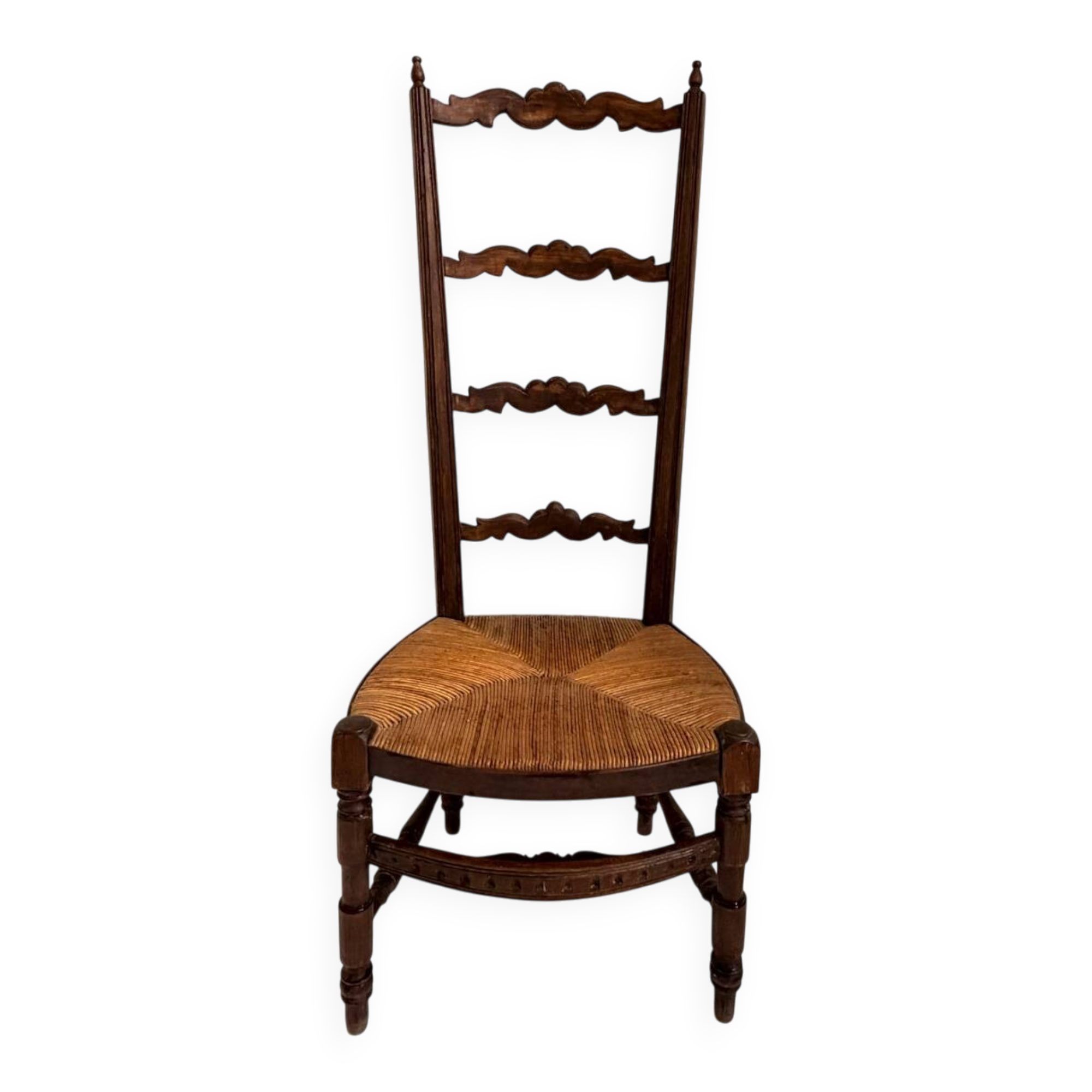 Rare nursing chair / Provençal armchair from the 19th century.