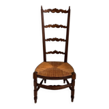 Rare nursing chair / Provençal armchair from the 19th century.